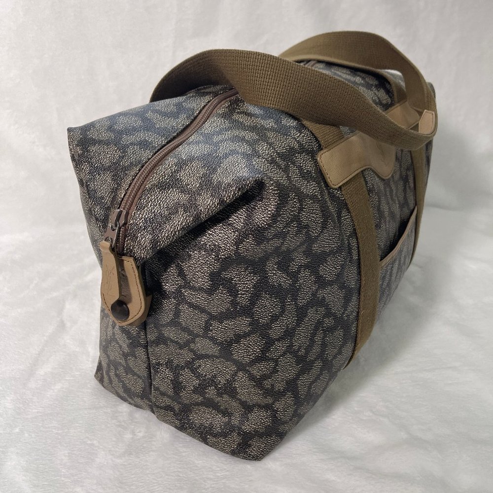 Auc YSL vintage coated canvas/leather travel/shoulder XL bag - Picture 16 of 16